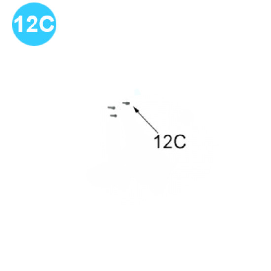 item#12C Mission Style- Magnum Nut, O.B. Brg. Housing Jam Mission Style- Magnum image