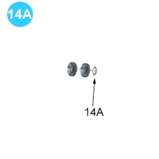 Showing image for item#14A Mission Style- Magnum Lockwasher, O.B. Bearing item#14A Mission Style- Magnum Lockwasher, O.B. Bearing image
