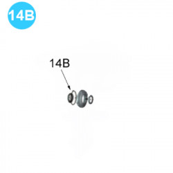 item#14B Mission Style- Magnum Locknut, O.B. Bearing