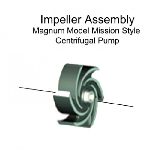 Showing image for item#2.7 Impeller Assembly (Magnum) 316SS item#2.7 Impeller Assembly (Magnum) 316SS Mission Style- Magnum image