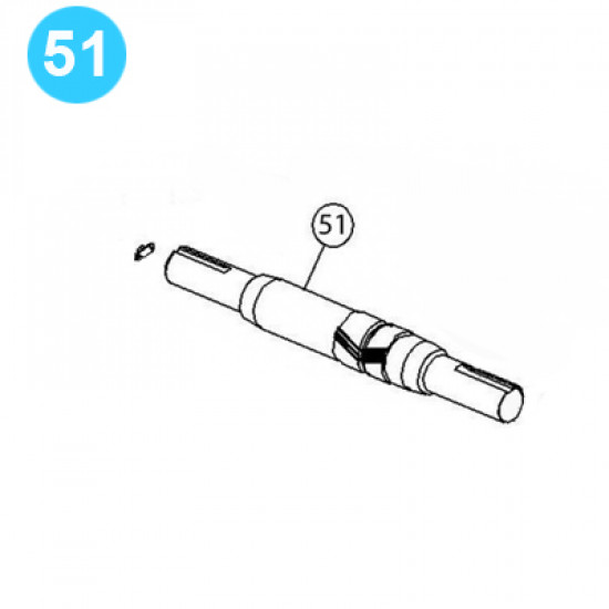 Showing image for item#51 PZ-8 Gear Driving Parts, Eccentric Gardner Denver Style Jackshaft item#51 PZ-8 Gear Driving Parts, Eccentric Gardner Denver Style Jackshaft PZ-8 Gear Driving Parts, Eccentric image