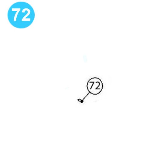 item#72 PZ-7 Gear Driving Parts, Eccentric Gardner Denver Style Screw, Retainer to Eccentric image