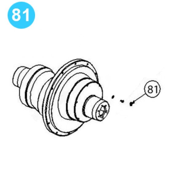 Showing image for item#81 PZ-8 Gear Driving Parts, Eccentric Gardner Denver Style Plate-Retaining item#81 PZ-8 Gear Driving Parts, Eccentric Gardner Denver Style Plate-Retaining PZ-8 Gear Driving Parts, Eccentric image