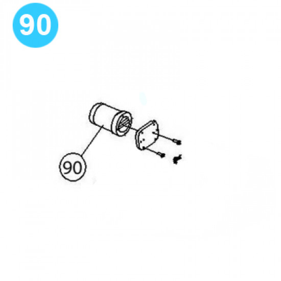Showing image for item#90 PZ-7 Gear Driving Parts, Eccentric Gardner Denver Style Pin, Crosshead item#90 PZ-7 Gear Driving Parts, Eccentric Gardner Denver Style Pin, Crosshead PZ-7 Gear Driving Parts, Eccentric image