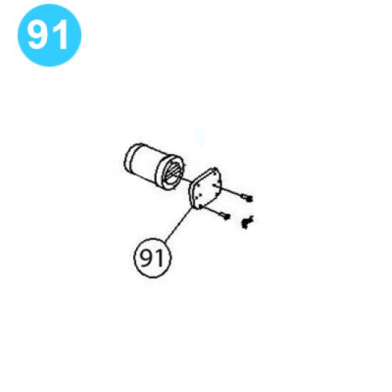 item#91 PZ-8 Gear Driving Parts, Eccentric Gardner Denver Style Crosshead image