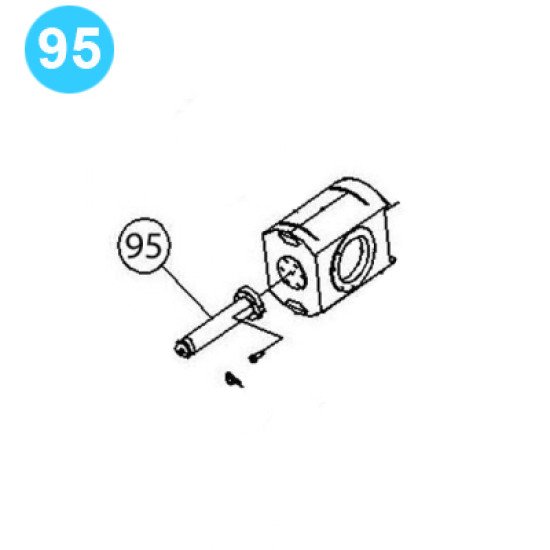 Showing image for item#95 PZ-8 Gear Driving Parts, Eccentric Gardner Denver Style Wire 72' item#95 PZ-8 Gear Driving Parts, Eccentric Gardner Denver Style Wire 72' image
