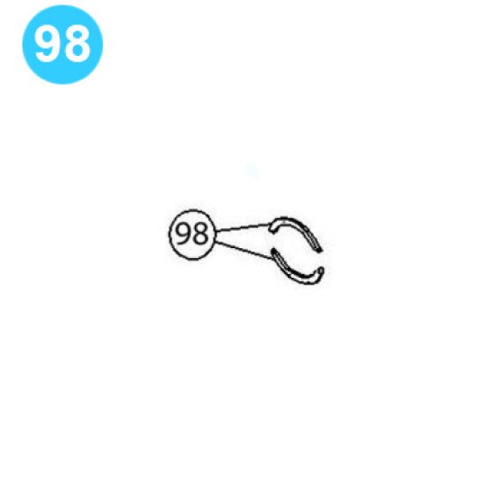 item#98 PZ-7 Gear Driving Parts, Eccentric Gardner Denver Style Plate Retainer PZ-7 Gear Driving Parts, Eccentric image