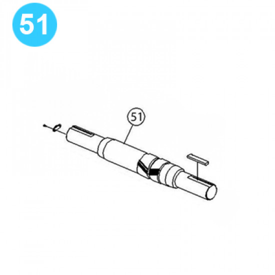 item#51 PZ-9 Gear Driving Parts, Eccentric Gardner Denver Style Jackshaft image