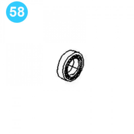 item#58 PZ-9 Gear Driving Parts, Eccentric Gardner Denver Style Bearing-Roller, Jackshaft image