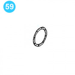 item#59 PZ-9 Gear Driving Parts, Eccentric Gardner Denver Style Gasket, Retainer Plate to Bearing Housing item#59 PZ-9 Gear Driving Parts, Eccentric Gardner Denver Style Gasket, Retainer Plate to Bearing Housing