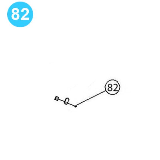 item#82 PZ-9 Gear Driving Parts, Eccentric Gardner Denver Style Screw, Bearing to connecting rod image