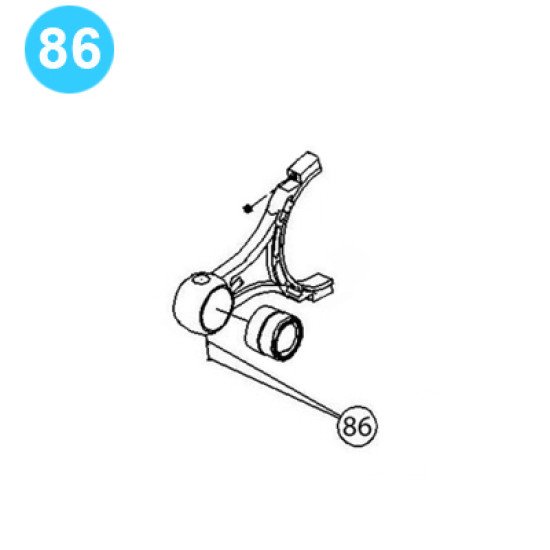 item#86 PZ-9 Gear Driving Parts, Eccentric Gardner Denver Style Set Screw PZ-9 Gear Driving Parts, Eccentric image