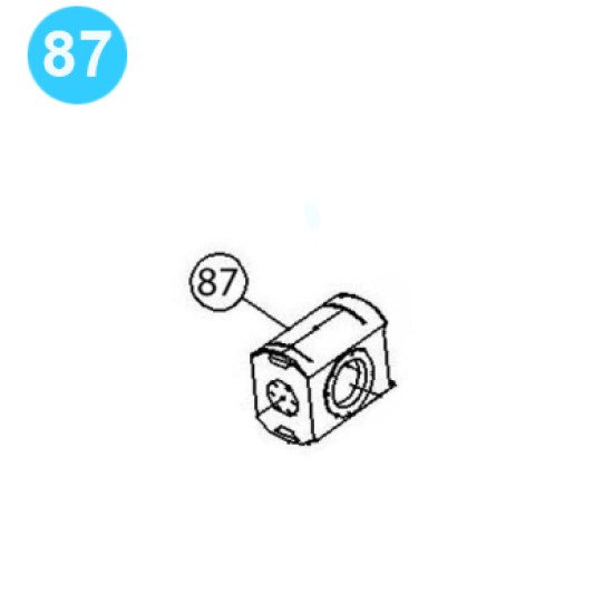 item#87 PZ-9 Gear Driving Parts, Eccentric Gardner Denver Style Crosshead image