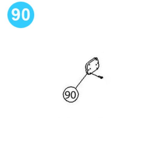 item#90 PZ-9 Gear Driving Parts, Eccentric Gardner Denver Style Wrist Pin Retainer Plate PZ-9 Gear Driving Parts, Eccentric image