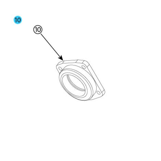 Showing image for 328274X Bearing Cap Assembly 328274X Bearing Cap Assembly 06 Bolt Power Take Off image