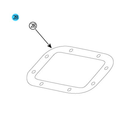 Showing image for 35-P-15-2 Mounting Gasket 0.020” 35-P-15-2 Mounting Gasket 0.020” 08 Bolt Power Take Off image