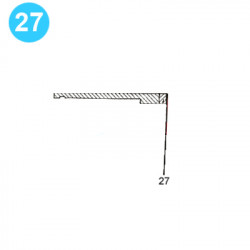 item#27 Ideco Style T-1000, 5000psi 7"x10" Fluid-End Assembly Wearplate Gasket item#27 Ideco Style T-1000, 5000psi 7"x10" Fluid-End Assembly Wearplate Gasket