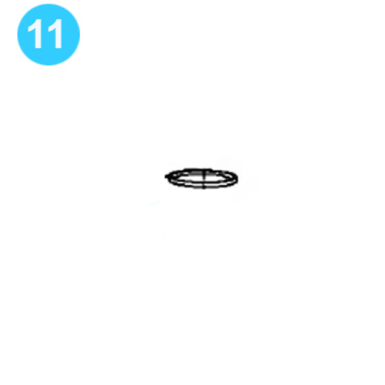 item#11 PZ-11HP Fluid Cylinder & Manifolds - 5000psi, Gardner Denver Style Gasket, Valve Guide image