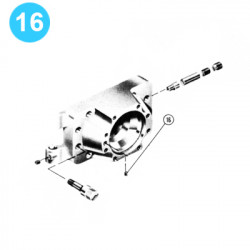 item#16 Ram SL Shaffer Style 18-3/4" x 10000psi (14") Bleeder Plug, Door item#16 Ram SL Shaffer Style 18-3/4" x 10000psi (14") Bleeder Plug, Door