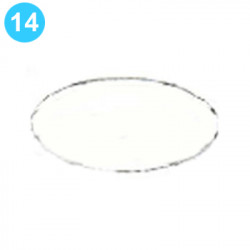 item#14 Spherical BOP Shaffer Style - 30" x 1000psi Seal Adapter Top