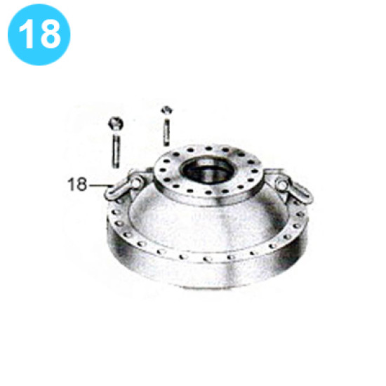 Showing image for item#18 Spherical BOP Shaffer Style - 21-1/4 item#18 Spherical BOP Shaffer Style - 21-1/4