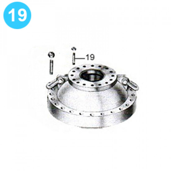 Showing image for item#19 Spherical BOP Shaffer Style - 21-1/4 item#19 Spherical BOP Shaffer Style - 21-1/4