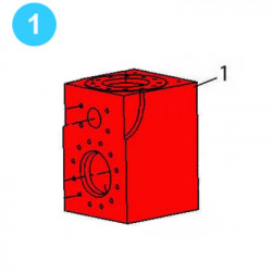 item#1 PZ-11 Fluid-end and Cylinder Parts Gardner Denver Style Cylinder fluid