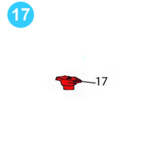 item#17 PZ-10 Fluid-end and Cylinder Parts Gardner Denver Style Valve Guide Assembly image