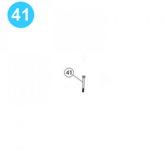 item#41 PZ-11 Fluid-end and Cylinder Parts Gardner Denver Style Screw,w/Nut image