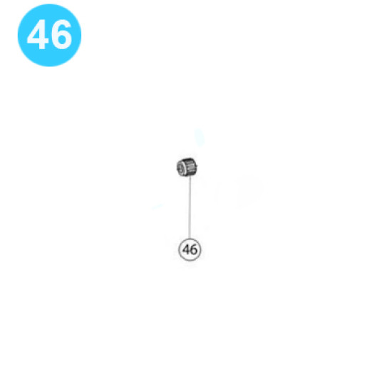item#46 PZ-10 Fluid-end and Cylinder Parts Gardner Denver Style Lock Nut PZ-10 Fluid End & Cylinder Parts image