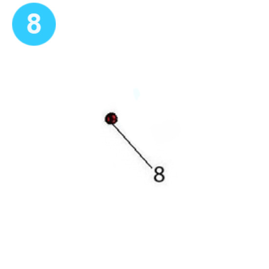 item#8 PZ-10 Fluid-end and Cylinder Parts Gardner Denver Style Nut, Cylinder to discharge PZ-10 Fluid End & Cylinder Parts image