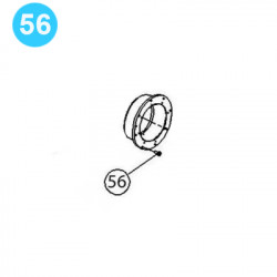 item#56 PZ-10 Gear Driving Parts, Eccentric Gardner Denver Style Screw, Bearing Housing item#56 PZ-10 Gear Driving Parts, Eccentric Gardner Denver Style Screw, Bearing Housing