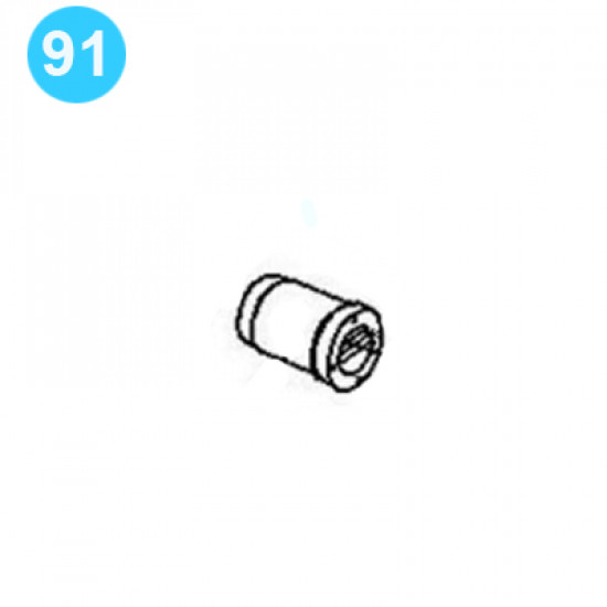 item#91 PZ-11 Gear Driving Parts, Eccentric Gardner Denver Style Wrist Pin PZ-11 Gear Driving Parts, Eccentric image