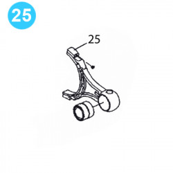 item#25 PZ-11HP Drive Parts Gardner Denver Style Connecting Rod item#25 PZ-11HP Drive Parts Gardner Denver Style Connecting Rod