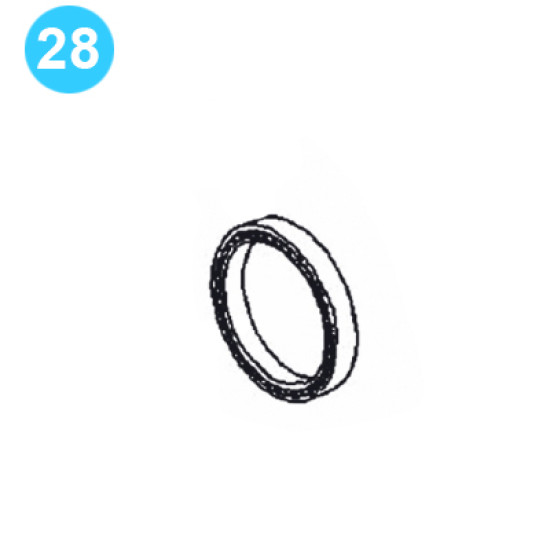 item#28 PZ-11HP Drive Parts Gardner Denver Style Bearing image