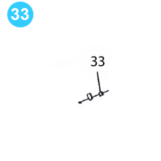 item#33 PZ-11HP Drive Parts Gardner Denver Style Plate-Retaining PZ-11 HP Drive Parts image