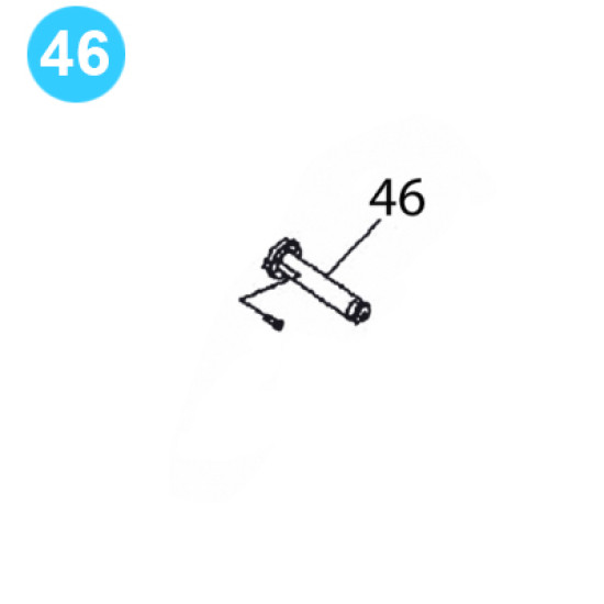 item#46 PZ-11HP Drive Parts Gardner Denver Style Rod-Extension image