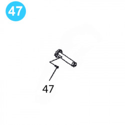 item#47 PZ-11HP Drive Parts Gardner Denver Style Screw, Rod to Crosshead item#47 PZ-11HP Drive Parts Gardner Denver Style Screw, Rod to Crosshead