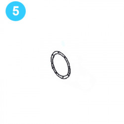 item#5 PZ-11HP Drive Parts Gardner Denver Style Gasket