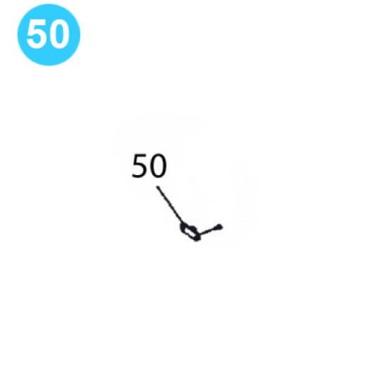 item#50 PZ-11HP Drive Parts Gardner Denver Style Adaptor, for Rotating Shaft PZ-11 HP Drive Parts image