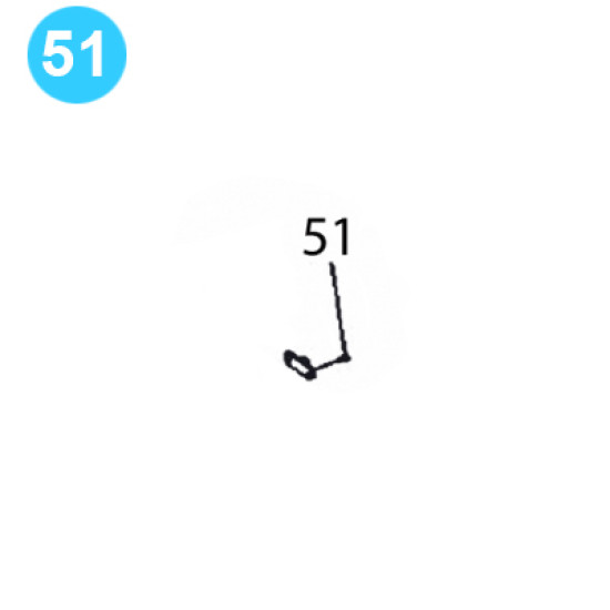 item#51 PZ-11HP Drive Parts Gardner Denver Style Screw, Adapter to Shaft image