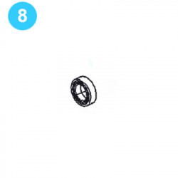 item#8 PZ-11HP Drive Parts Gardner Denver Style Bearing-Roller item#8 PZ-11HP Drive Parts Gardner Denver Style Bearing-Roller