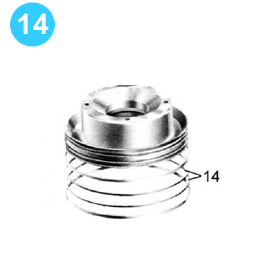 Showing image for item#14 18 3/4 in - 5000 psi Wedge Cover Dual Model Spherical Shaffer Style BOP Seal Piston O.D. item#14 18 3/4 in - 5000 psi Wedge Cover Dual Model Spherical Shaffer Style BOP Seal Piston O.D. 18 3/4