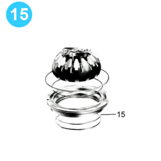 item#15 21 1/4 in - 5000 psi Wedge Cover Dual Model Spherical Shaffer Style BOP Seal Adapter 21-1/4