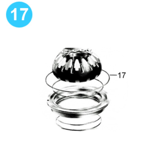 Showing image for item#17 18 3/4 in - 5000 psi Wedge Cover Dual Model Spherical Shaffer Style BOP Seal Adapter O.D. item#17 18 3/4 in - 5000 psi Wedge Cover Dual Model Spherical Shaffer Style BOP Seal Adapter O.D. 18 3/4