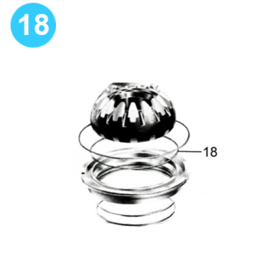 Showing image for item#18 16 3/4 in - 5000 psi Wedge Cover Dual Model Spherical Shaffer Style BOP Seal Adapter Top item#18 16 3/4 in - 5000 psi Wedge Cover Dual Model Spherical Shaffer Style BOP Seal Adapter Top 16 3/4