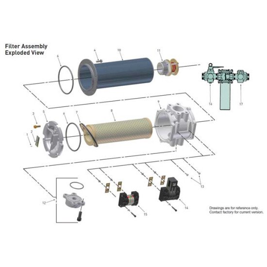 Showing image for Element Seal - Nitrile Element Seal - Nitrile Hydraulic & Fuel Filtration image