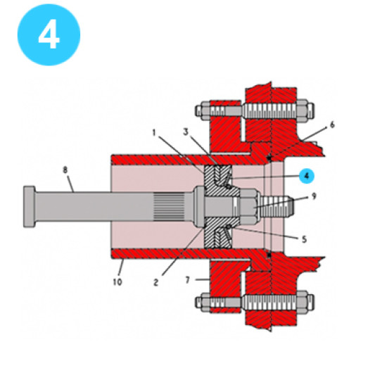 Showing image for item#4 TEE Piston and Liners 2x5 item#4 TEE Piston and Liners 2x5