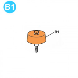 item#B1 TEE Piston and Liners 2x5" Gardner Denver Style Retainer (Aluminum Bronze) item#B1 TEE Piston and Liners 2x5" Gardner Denver Style Retainer (Aluminum Bronze)