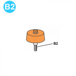 item#B2 TEE Piston and Liners 2x5" Gardner Denver Style Fastener (Stainless Steel) item#B2 TEE Piston and Liners 2x5" Gardner Denver Style Fastener (Stainless Steel)